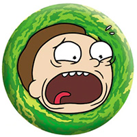 Rick And Morty- Morty Screaming pin (pinX551)