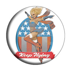 DC Comics- Keep Flying (Supergirl) pin (pinX375)
