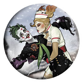 DC Comics- Harley Quinn Kiss pin (pinX310)