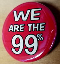 We Are The 99% pin (pin-C100)
