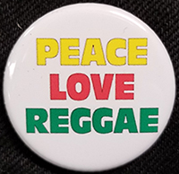 Peace Love Reggae pin (pin-C186)