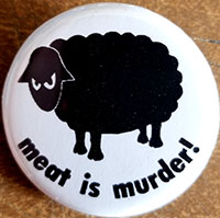 Meat Is Murder! pin (pin-C225)
