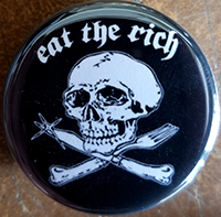 Eat The Rich pin (pin-C235)