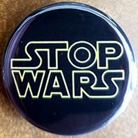 Stop Wars pin (pin-C245)