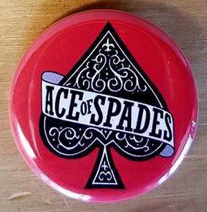Ace Of Spades pin (pin-C24)