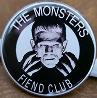 Monsters Fiend Club- Frankie pin (pin-C287)