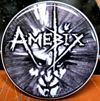 Amebix- Face pin (pin-C295)