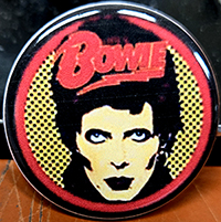David Bowie- Face pin (pin-C305)