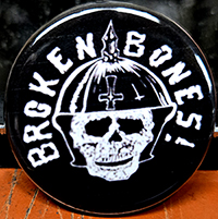 Broken Bones- Skull pin (pin-C306)
