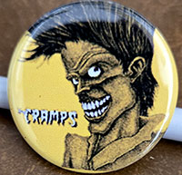 Cramps- Bad Music pin (pin-C312)