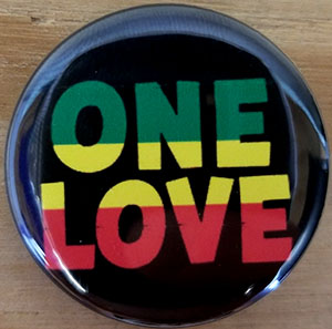 One Love pin (pin-C41)