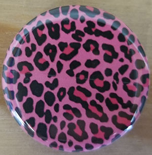 Pink Leopard pin (pin-C42)