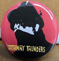 Johnny Thunders- Too Much Junkie Business pin (pin-C495)