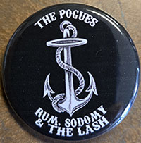 Pogues- Rum Sodomy And The Lash pin (pin-C609)