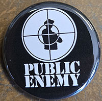 Public Enemy- Logo pin (pin-C612)