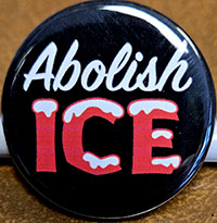 Abolish ICE pin (pin-C624)