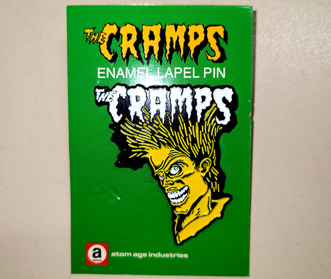 Cramps- Bad Music Enamel Pin