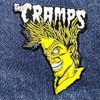 Cramps- Bad Music Enamel Pin