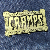 Cramps- Logo Enamel Pin (Glows In The Dark!)