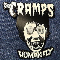 Cramps- Human Fly (White) Enamel Pin