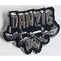 Danzig- Skull Enamel Pin (mp108)