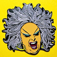 Divine inspired Enamel Pin by Mood Poison (MP448)