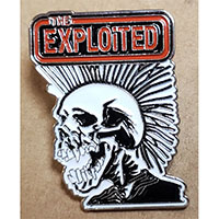 Exploited- Skull Enamel Pin (mp105)