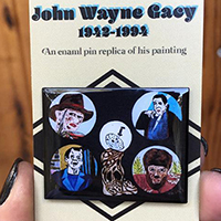 Famous Monsters by John Wayne Gacy Enamel Pin by Graveface (MP437)