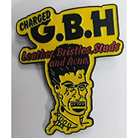 GBH- Leather Bristles Studs And Acne Enamel Pin (mp100)