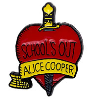 Alice Cooper- School's Out Enamel Pin (mp453)
