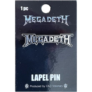 Megadeth- Logo Enamel Pin (mp392)