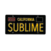 Sublime- License Plate Enamel Pin (mp107)