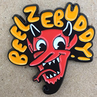 Beelzebuddy! Enamel Pin by Graveface (mp14)