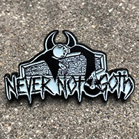 Never Not Goth Enamel Pin by Graveface (mp303)