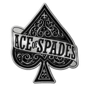Motorhead- Ace Of Spades Enamel Pin (mp40)