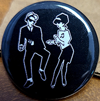 Ska Dancing pin (pin-C271)