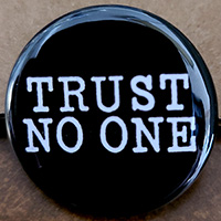 Trust No One pin (pin-C275)