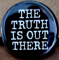 The Truth Is Out There pin (pin-C276)