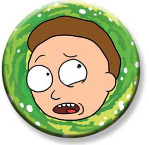 Rick And Morty- Morty's Head pin (pinX420)