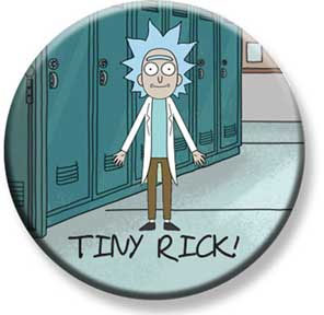Rick And Morty- Tiny Rick pin (pinX422)