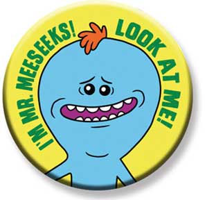 Rick And Morty- Mr. Meeseeks pin (pinX426)