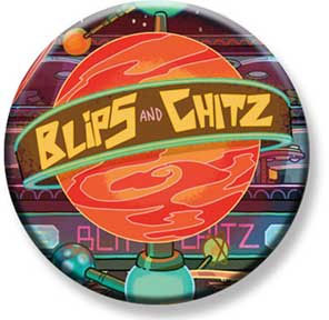Rick And Morty- Blips And Chitz pin (pinX427)