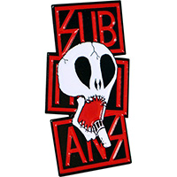 Subhumans- Skull & Logo Enamel Pin (mp182)