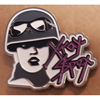 X Ray Spex- Poly Enamel Pin (mp103)