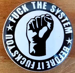 Fuck The System Before It Fucks You Pin (pinZ215)