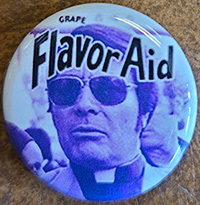 Jim Jones Flavor Aid pin (pinZ221)