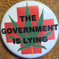 The Government Is Lying pin (pinZ88)