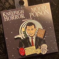 Another Dimension Twilight Zone Rod Serling Color Enamel Pin by Mood Poison (MP84)