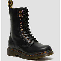 1490 Rose Gold Hardware Mid Calf Boot by Dr. Martens