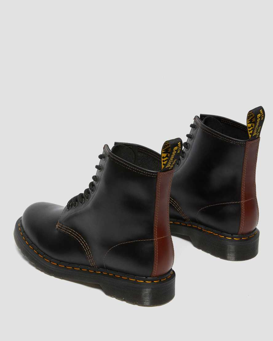 8 Eye Black & Brown Abruzzo Boots by Dr. Martens (Sale price!)